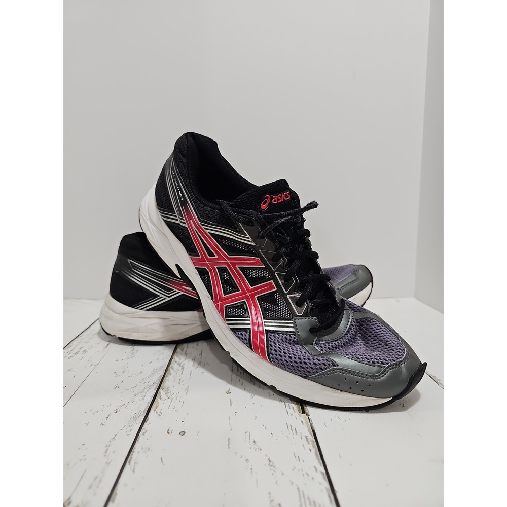Asics Mens Gel Contend 4 RunningShoe Size 13 Gray And Red